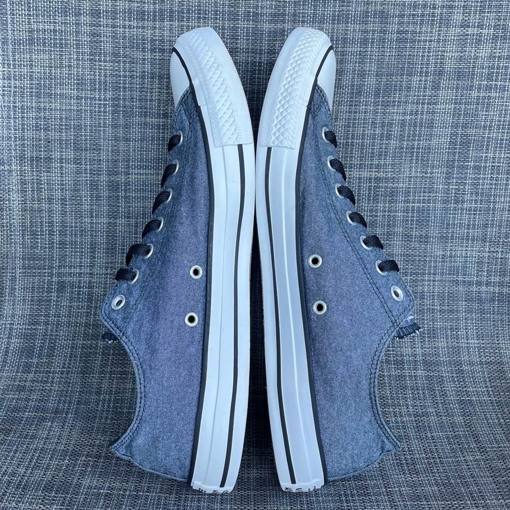 Converse Chuck Taylor All Star Ox Grey Low Top Sneakers Shoes Mens size 12 - Picture 6 of 10